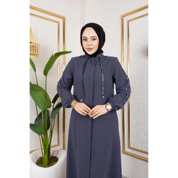 Fashion Şerit Detaylı Spor Feracce