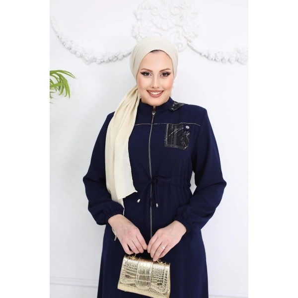 Tül Detaylı Spor Model Feracce