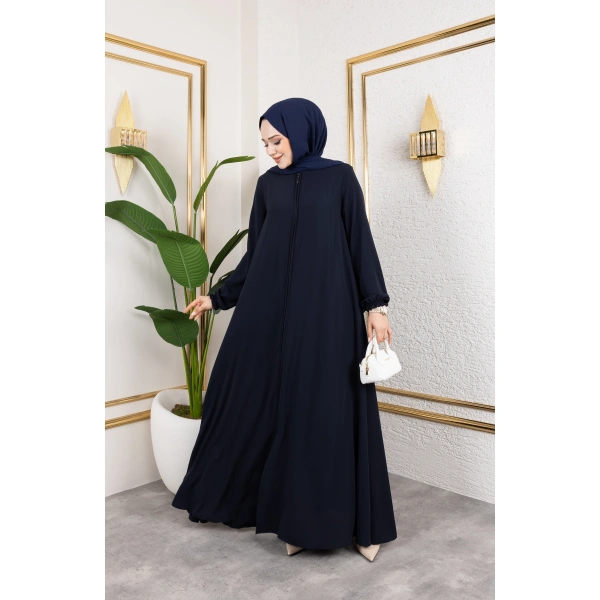 Medine Ipeği Mevlana Feracce (LACİVERT)