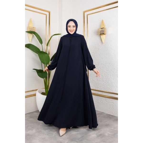 Medine Ipeği Mevlana Feracce (LACİVERT)