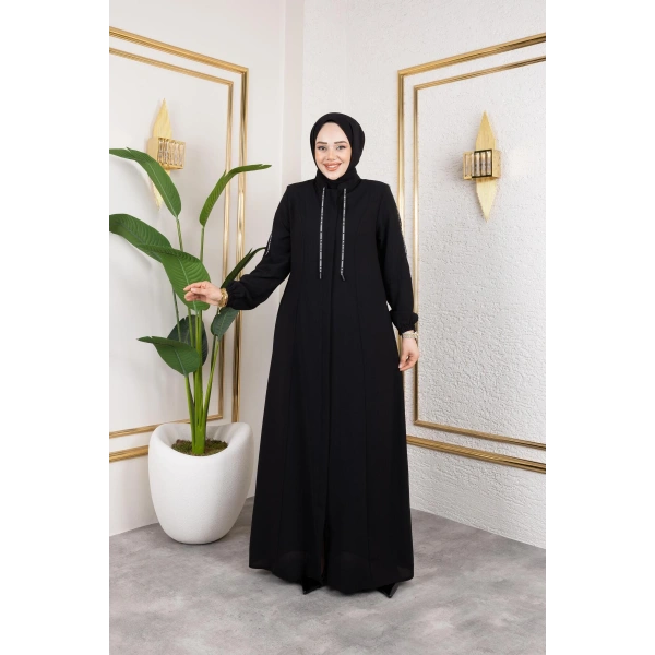 Fashion Şerit Detaylı Spor Feracce