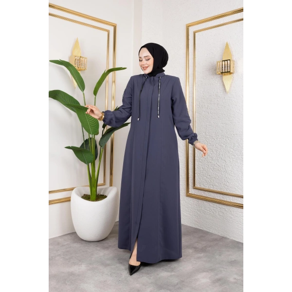 Fashion Şerit Detaylı Spor Feracce