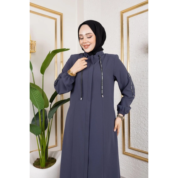 Fashion Şerit Detaylı Spor Feracce