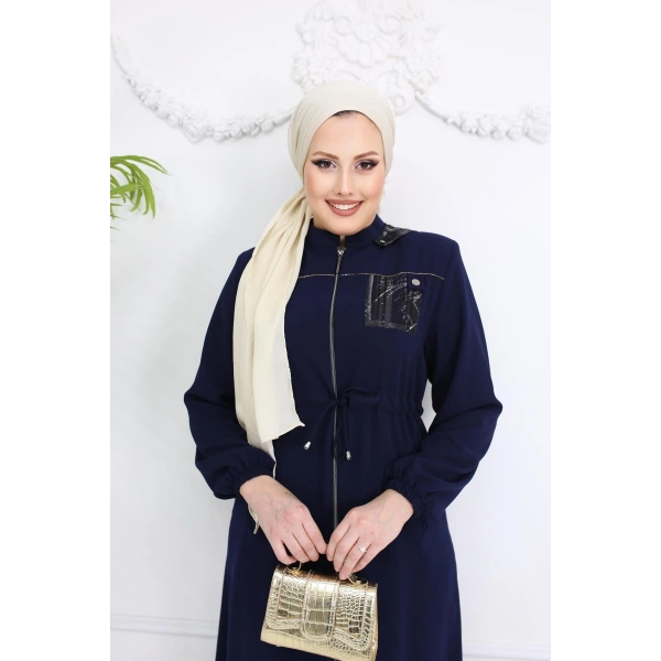 Tül Detaylı Spor Model Feracce