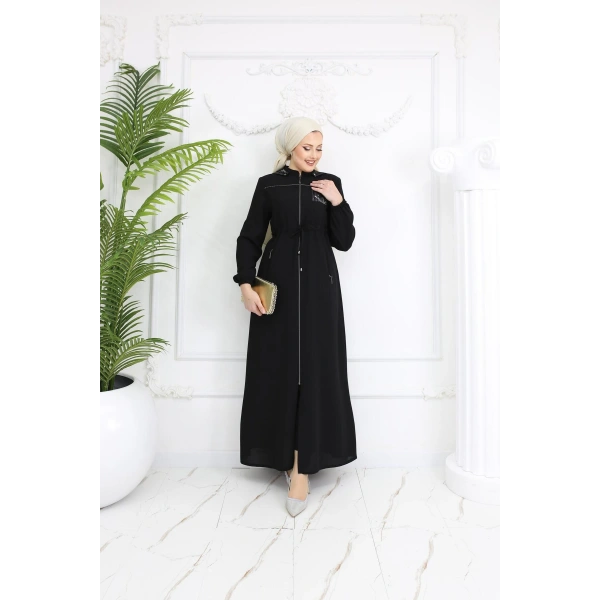 Tül Detaylı Spor Model Feracce