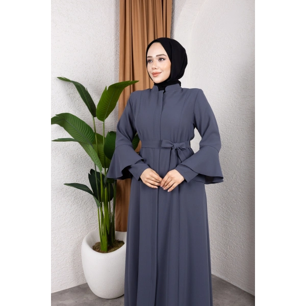 Volan Kol Detaylı Yarım Mevlana Feracce