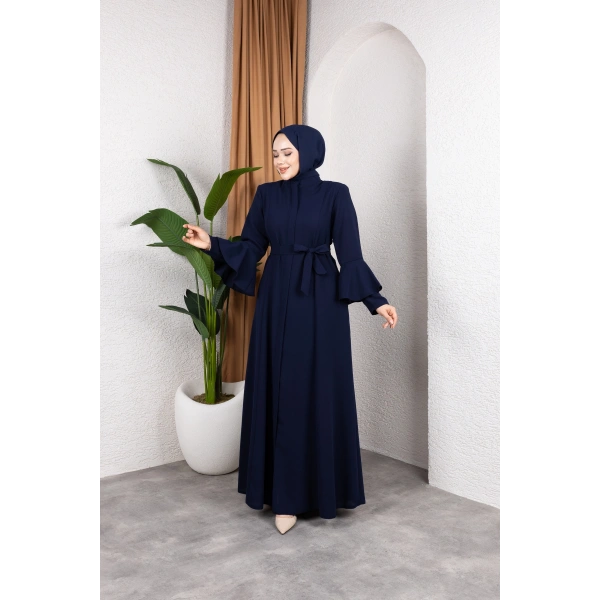 Volan Kol Detaylı Yarım Mevlana Feracce