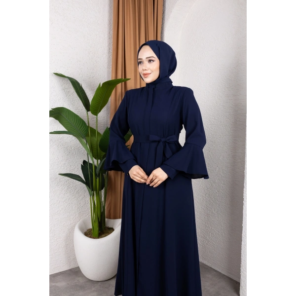 Volan Kol Detaylı Yarım Mevlana Feracce