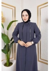 Fashion Şerit Detaylı Spor Feracce