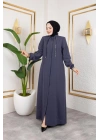 Fashion Şerit Detaylı Spor Feracce