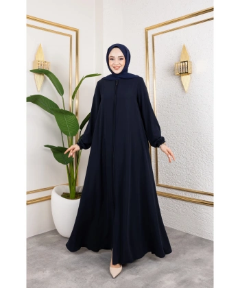 Medine Ipeği Mevlana Feracce (LACİVERT)