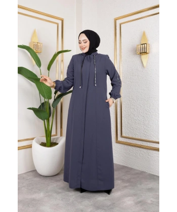 Fashion Şerit Detaylı Spor Feracce