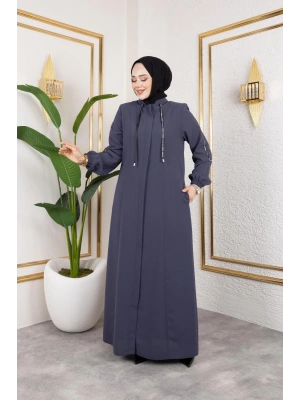 Fashion Şerit Detaylı Spor Feracce
