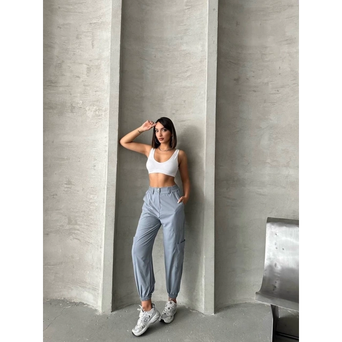 Jogger lastik paça pantolon
