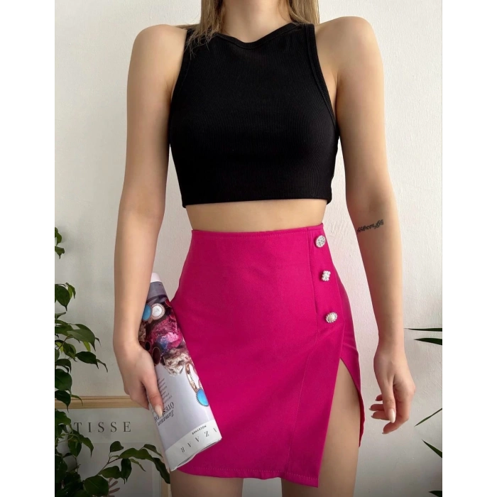 Üç taşlı mini etek