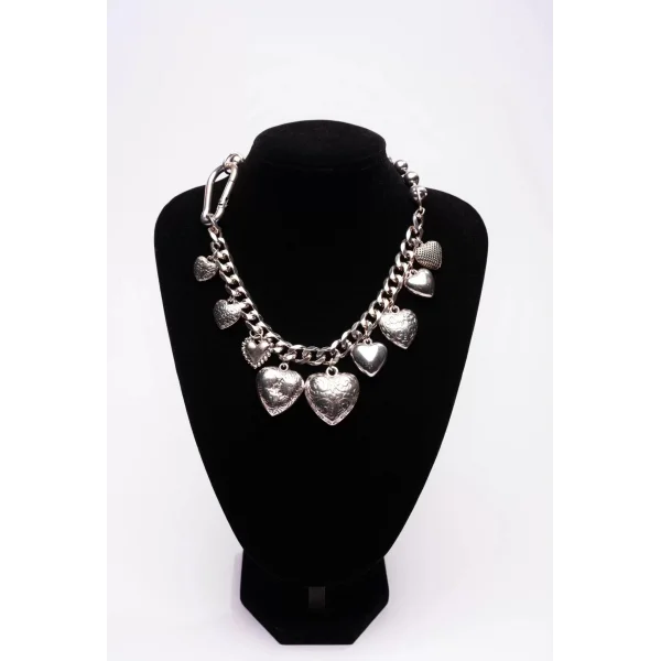 Marka Silver Kalp Charm Kolye