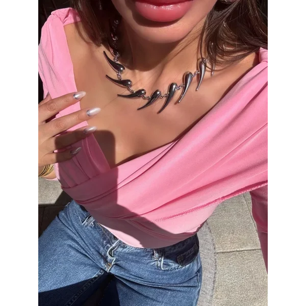 Özel Seri Sıralı Damla Kolye