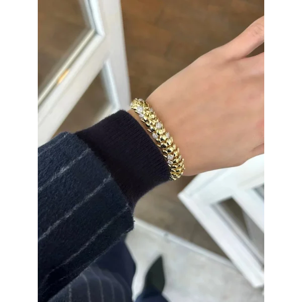 Özel Seri Plaka Ve Mix Zirkon Taş Plaka Bileklik