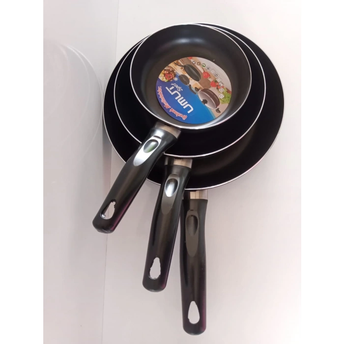 3lü Teflon Tava Takımı.