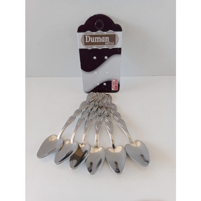 6 lı Çay Kaşığı desenli.