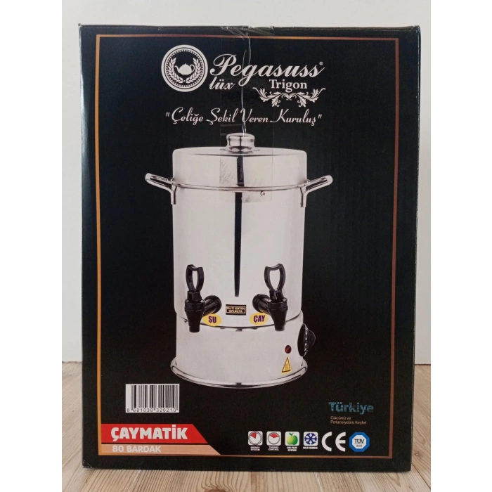 80 Bardak elektrikli semaver Çay otomatı