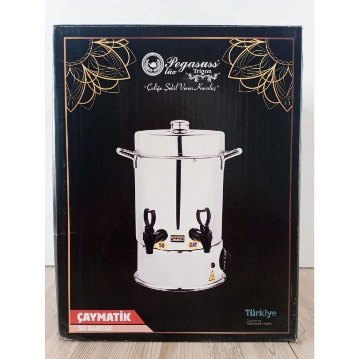 50 Bardak elektrikli çay semaveri çay otomatı.