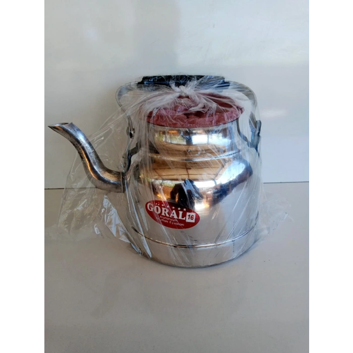 Çoban Çaydanlığı üstten kulplu 16 numara.