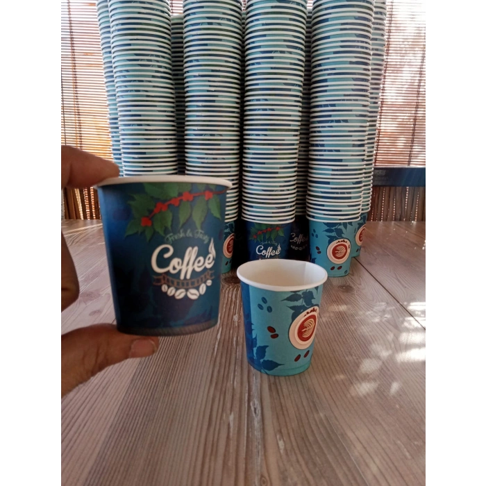 Karton bardak 6,5 oz orta boy. 1000 adet