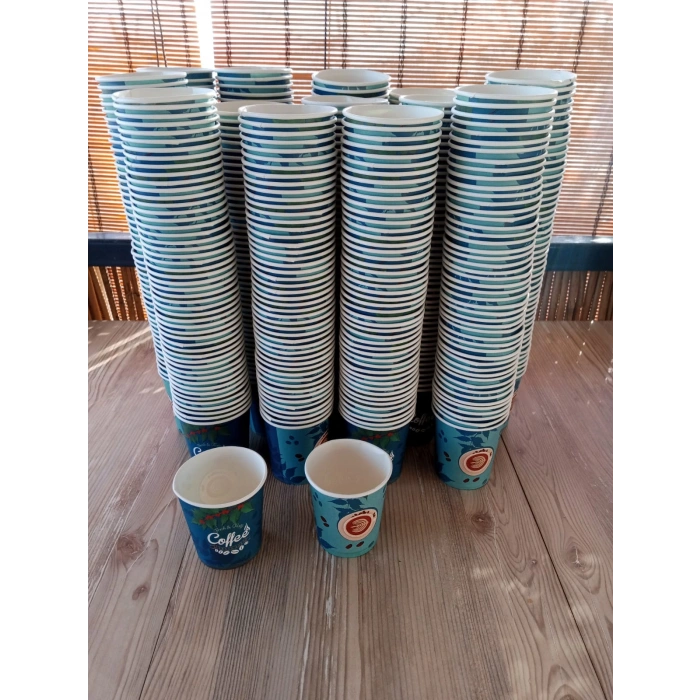 Karton bardak 6,5 oz orta boy. 1000 adet