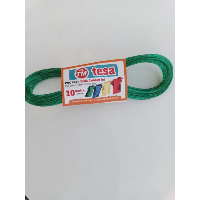 Renkli Çamaşır ipi çelik