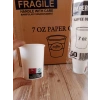 1. Sınıf Karton bardak. 7 oz. orta boy. 1000 adet.