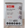 Küçük Boy Krom Çelik Küre tip çaydanlık.