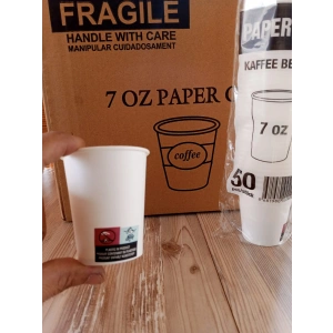 1. Sınıf Karton bardak. 7 oz. orta boy. 1000 adet.