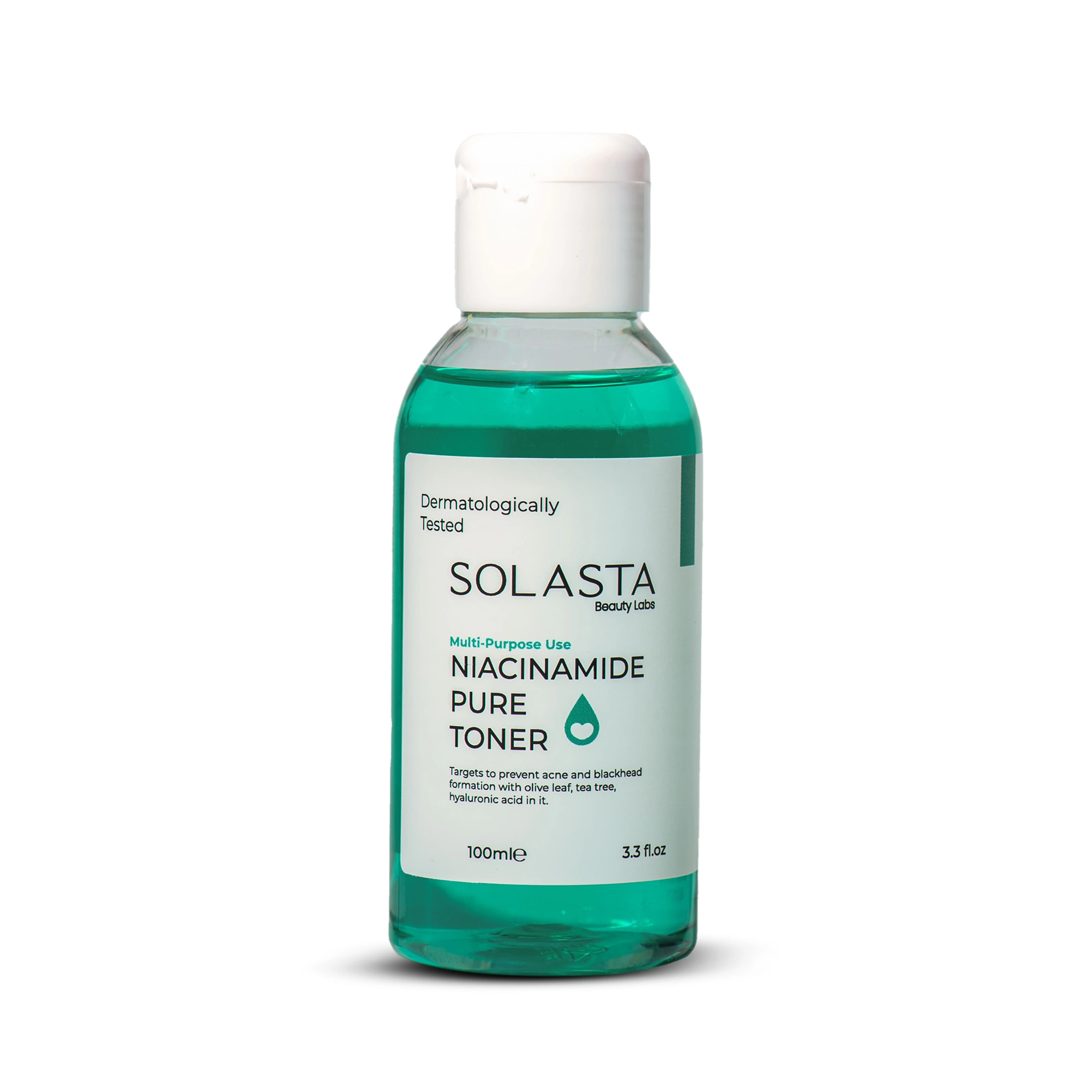 Solasta Akne ve Siyah Nokta Karşıtı Niacinamide Tonik