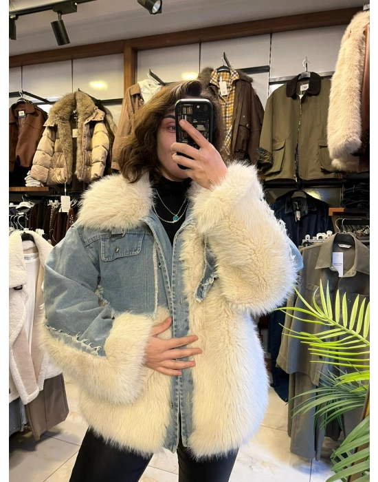 KOT + KÜRK = KIŞIN EN HAVALI KOMBİNİ....