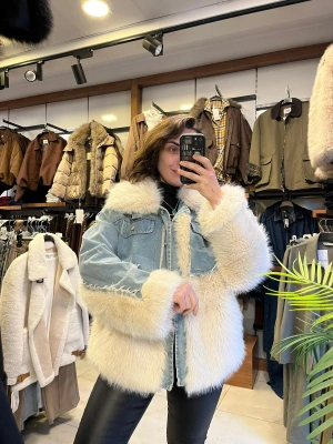 KOT + KÜRK = KIŞIN EN HAVALI KOMBİNİ....