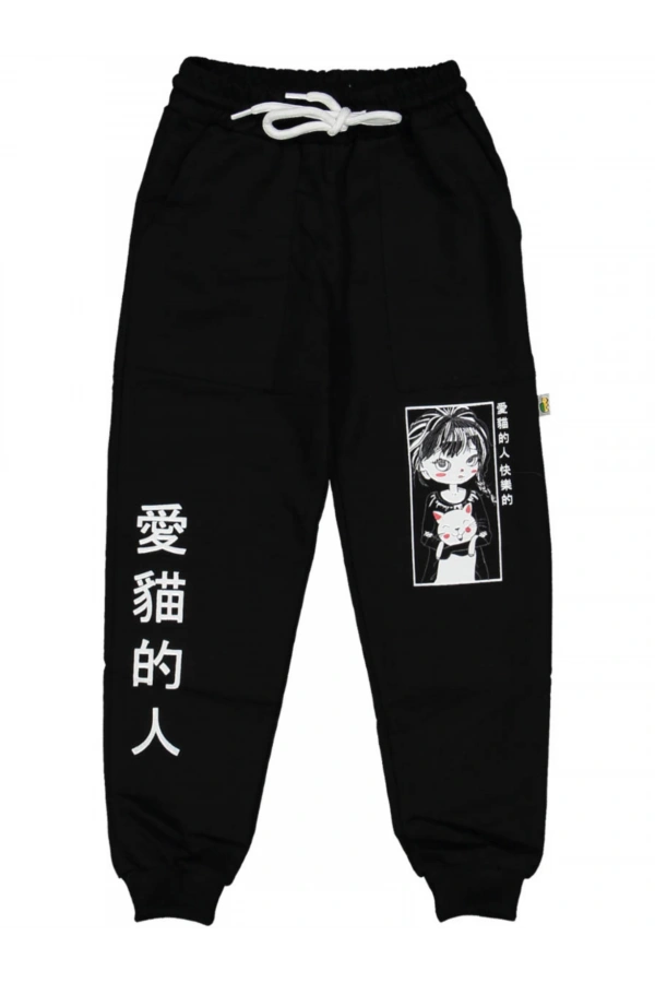 ANİME BASKILI KIZ TEK ALT