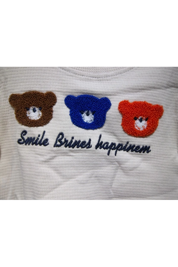 AYICIK NAKIŞLI WAFFLE ERKEK TAKIM