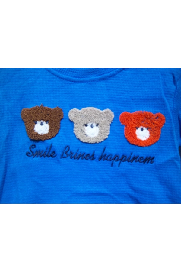 AYICIK NAKIŞLI WAFFLE ERKEK TAKIM