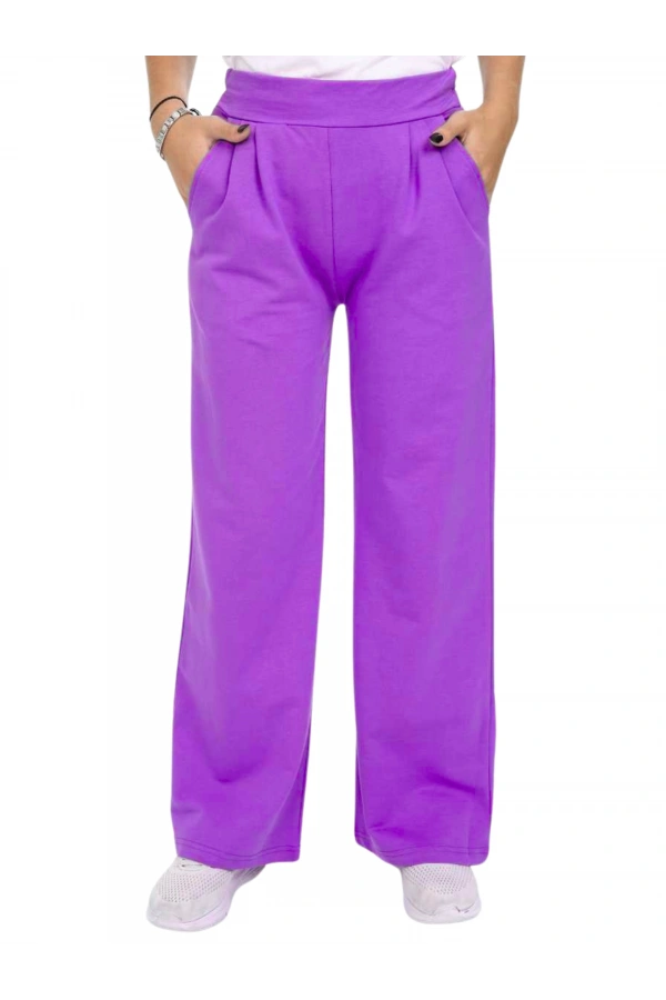 ÇİFT PİLELİ KIZ PANTOLON