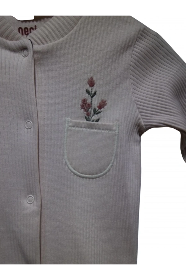 ÇİZGİLİ PATİKSİZ KIZ TULUM