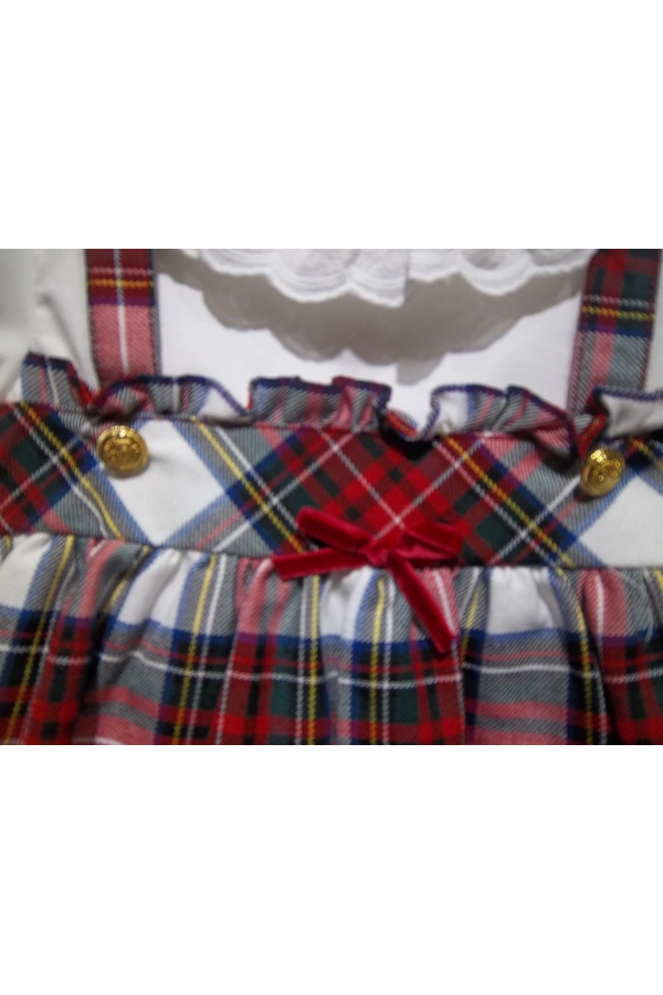 DANTEL YAKALI EKOSE KIZ ELBİSE