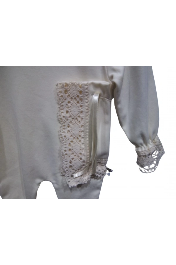 DANTELLİ BERELİ PATİKSİZ KIZ TULUM