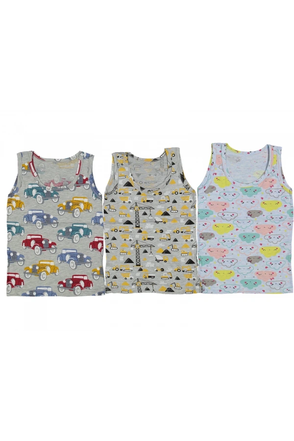 DESENLİ ASKILI ERKEK ATLET