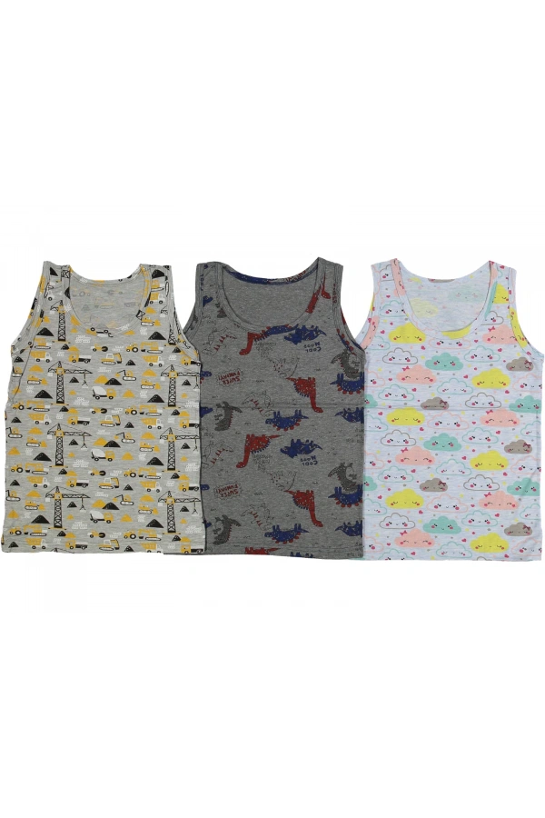 DESENLİ ASKILI ERKEK ATLET