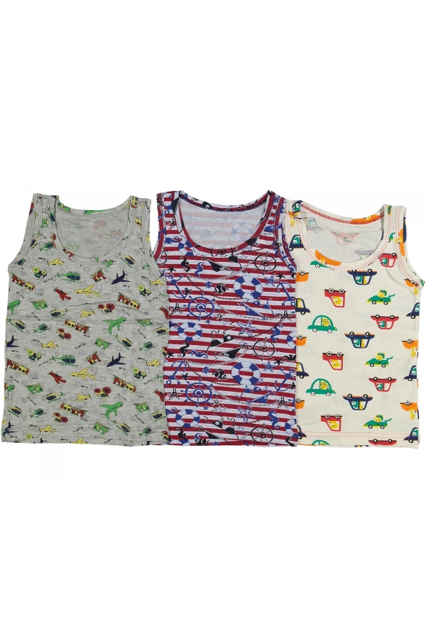 DESENLİ ASKILI ERKEK ATLET