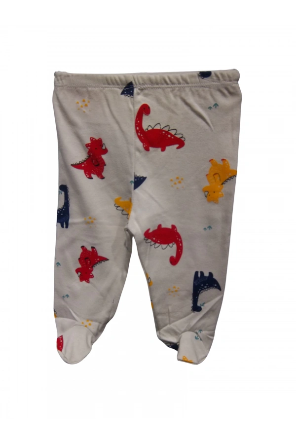 DİNO BASKILI PATİKLİ ERKEK TEK ALT