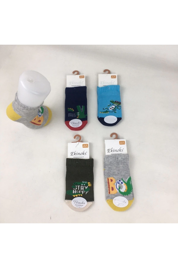 ERKEK ÇOCUK EDINNA DESEN PATİK ÇORAP (5 ADET)