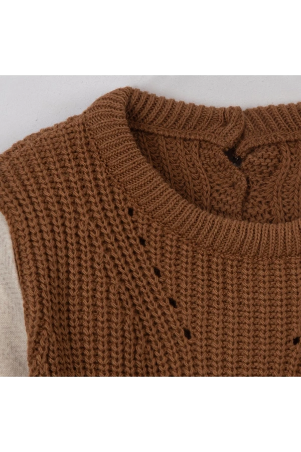 EXPO TRİKOLU KIZ ELBİSE (ÇORAPLI)