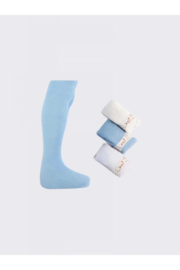 KIZ ÇOCUK DÜZ KÜLOTLU ÇORAP